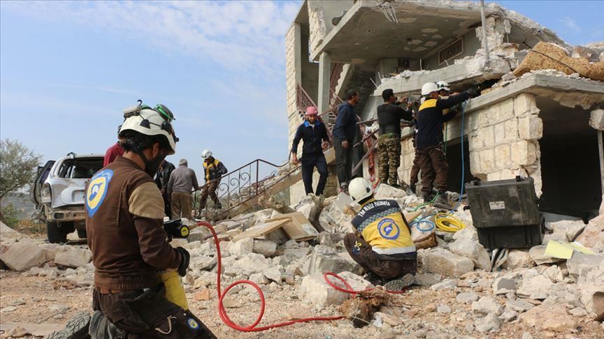 Russian airstrikes kill 7 civilians in Idlib, Syria