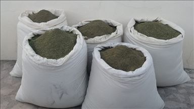 Diyarbakır'da 5 ton 38 kilogram esrar ele geçirildi