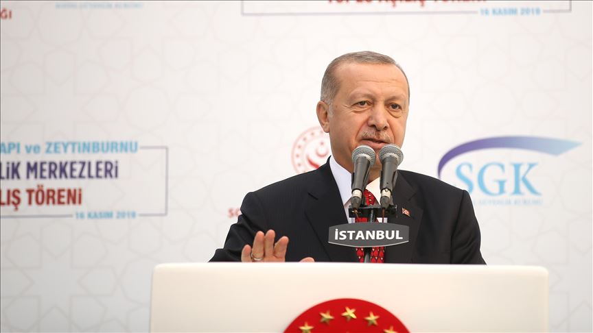 Erdogan says disrespectful to define YPG/PYD as Kurds