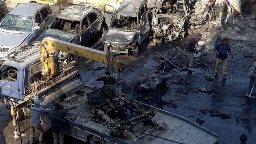 Bab'da bombalı terör saldırısı: 18 ölü