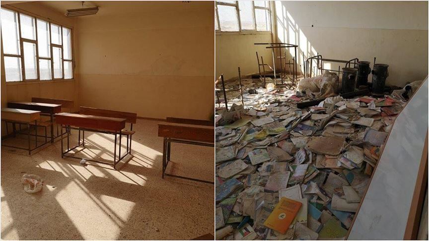 PKK/YPG shndërron në pozicion luftarak shkollën në veri të Sirisë