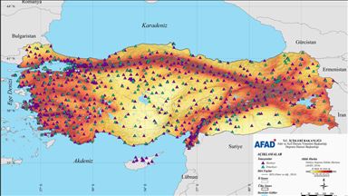 AFAD'ın deprem gözlem istasyonu sayısı 1100'e ulaştı