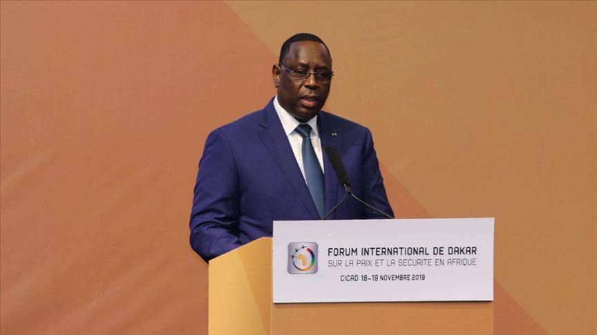 Senegal Cumhurbaşkanı Sall: Sahel'in güvenliği için terörle mücadelede dayanışma şart