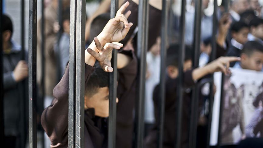 İsrail 2019'da 745 Filistinli çocuğu gözaltına aldı