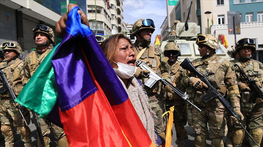 Morales'ten orduya halka silah doğrultulmaması çağrısı