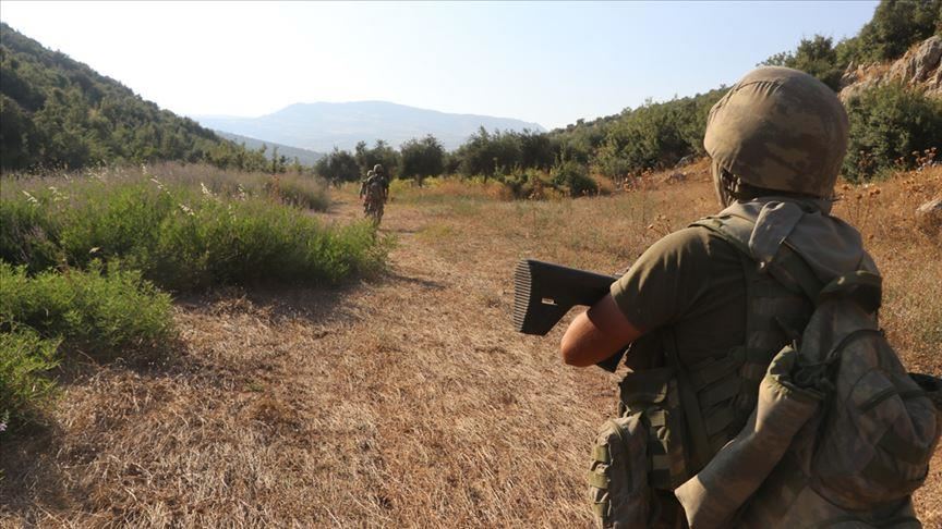 Afrin/Syrie: Interpellation du terroriste responsable du vol des dépouilles de deux soldats turcs 