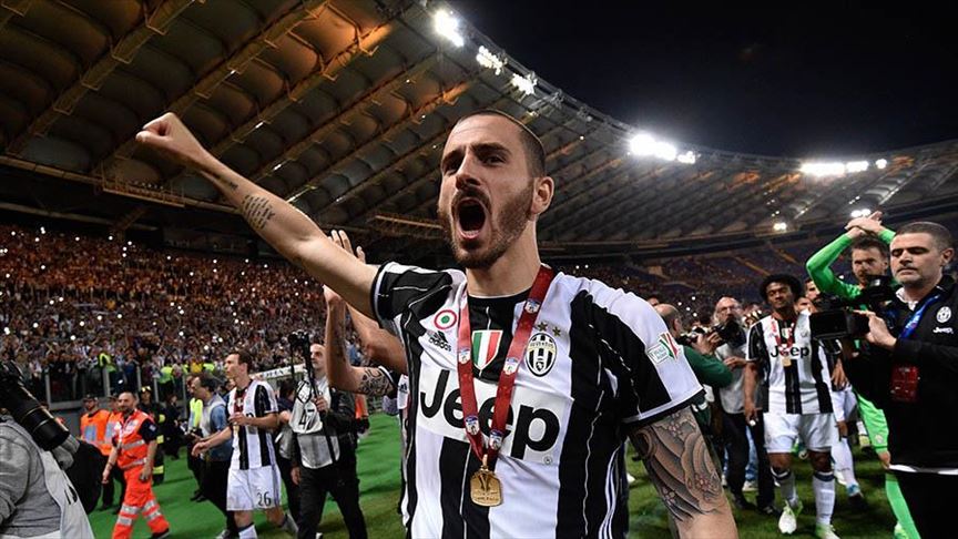 Football: Juventus renew contract with defender Bonucci