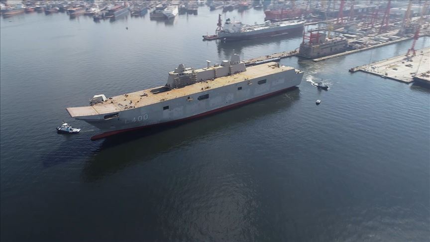 ВМС Турции получат корабль-амфибию Anadolu в конце 2020 года 
