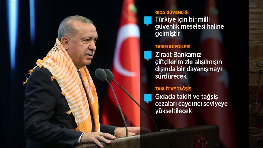Cumhurbaşkanı Erdoğan: Tarım arazilerinin bölünmesi sorununa kalıcı çözüm getireceğiz