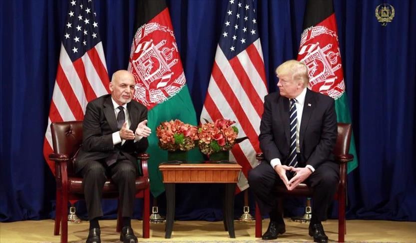 روند صلح افغانستان محور گفت‌وگوی اشرف غنی و ترامپ