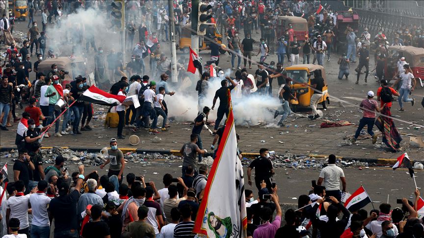 Two Iraqi protesters killed in Nassiriya clashes