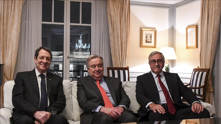 UN chief meets Turkish and Greek Cypriot leaders