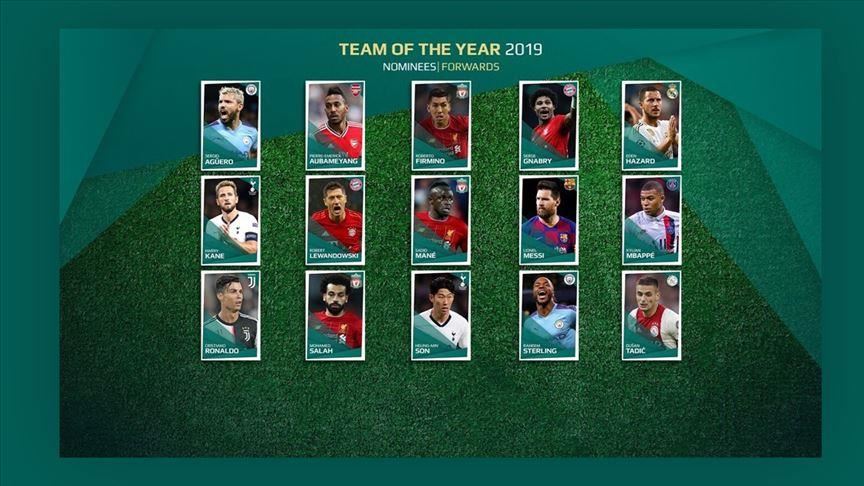 Football Uefa Announces Nominees For Team Of Year