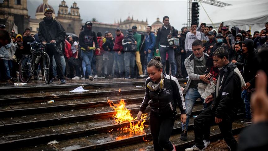 Kolombiya'daki protestolarda ölü sayısı 4'e yükseldi