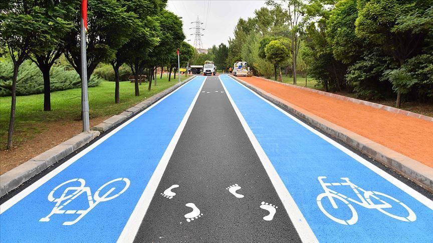 Turkey's capital introduces new cycle track project