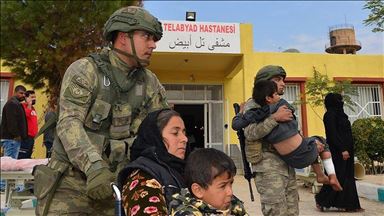 Turkey repaired Tal Abyad hospital in Syria