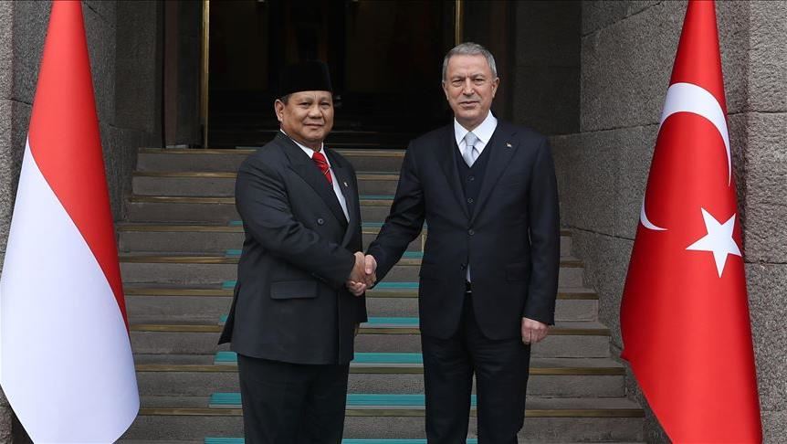 Menhan Turki terima kunjungan resmi Menhan Prabowo di Ankara