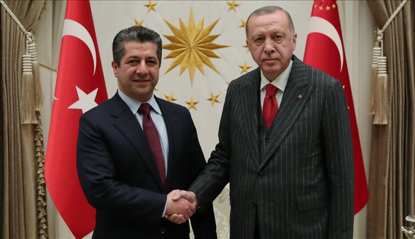 مەسرور بارزانی: "کۆبوونەوەیەکی بەرھەمدارمان لەگەڵ ئەردۆغان ئەنجامدا"