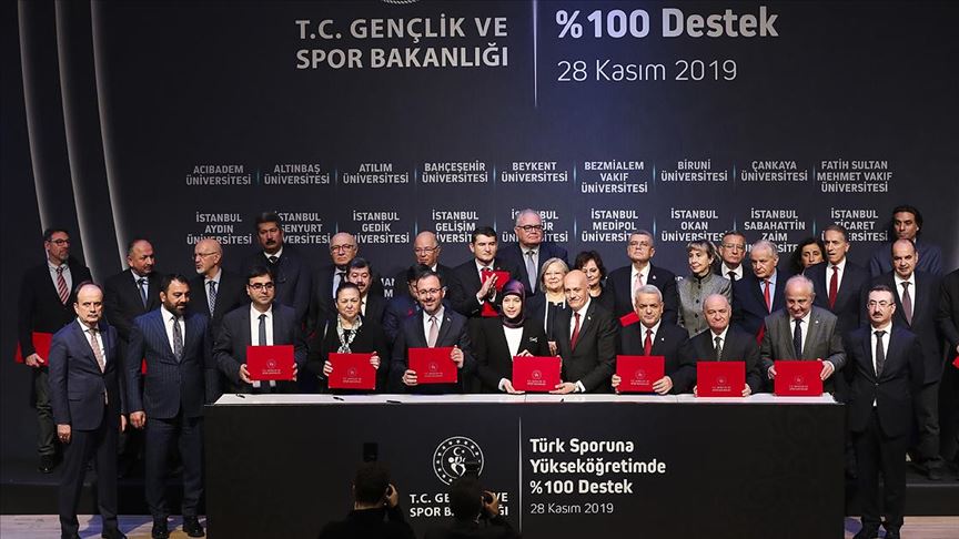 Gençlik ve Spor Bakanlığı ile 28 vakıf üniversitesi arasında önemli iş