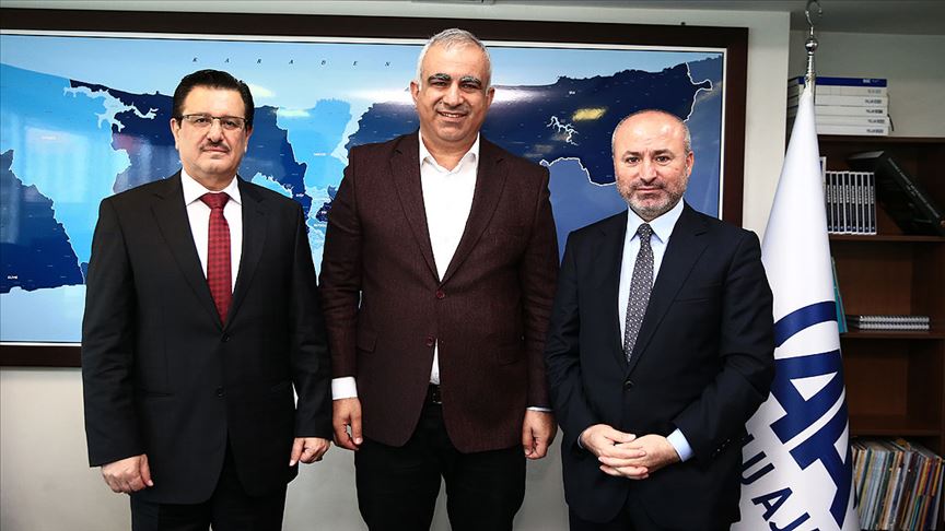 Yabancı Medya Birliğinden AA'ya ziyaret
