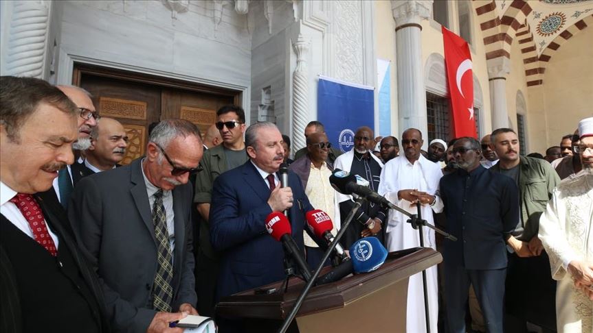 Şentop, Cibuti 2. Abdülhamid Han Camisi'ni açtı