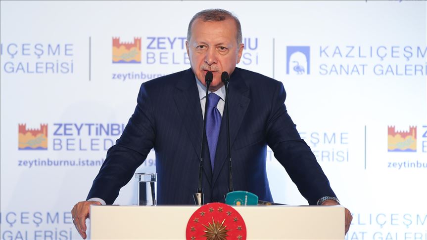 Cumhurbaşkanı Erdoğan: Medeniyetler kültür ve sanat değerleri üzerinde yükselir