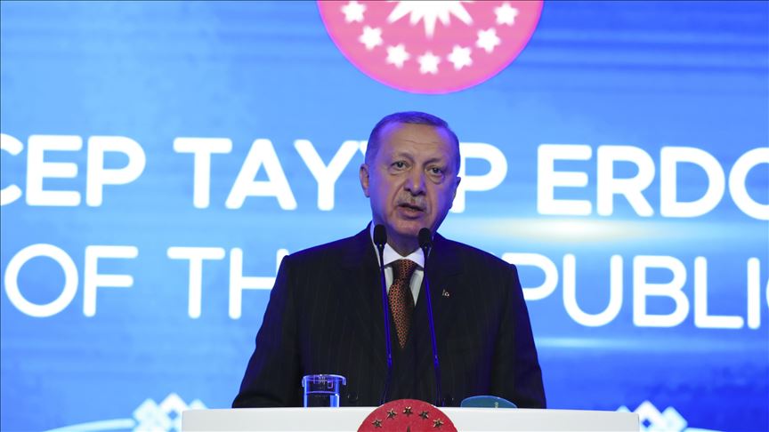 Erdogan calls for dialogue, equal share in E.Med