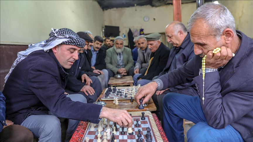 Locals become chess masters in eastern Turkey