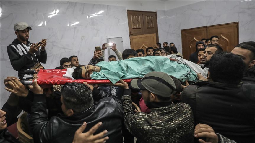 Bande de Gaza : un jeune palestinien de 16 ans tombe en martyr 