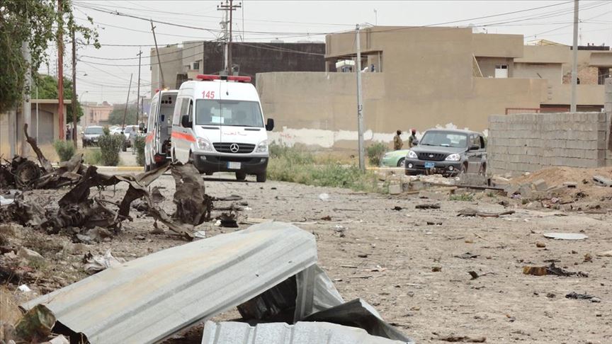 Irak'ın Kerkük kentindeki patlamalarda 16 kişi yaralandı 