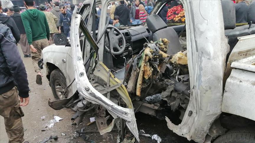 Cerablus'ta bomba yüklü araçla terör saldırısı