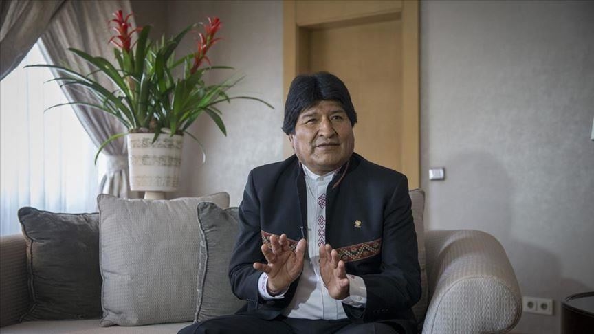 Bolivia ex-leader lauds Mexico president for solidarity