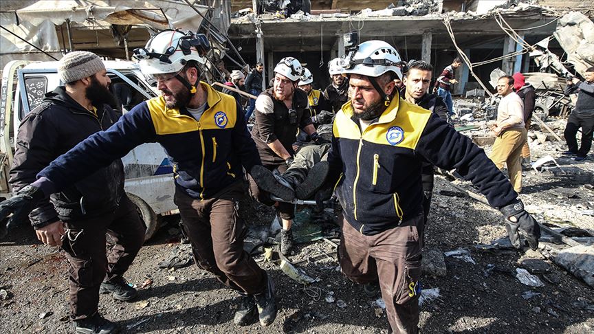 مقتل 11 مدنيا في قصف للنظام السوري على إدلب 