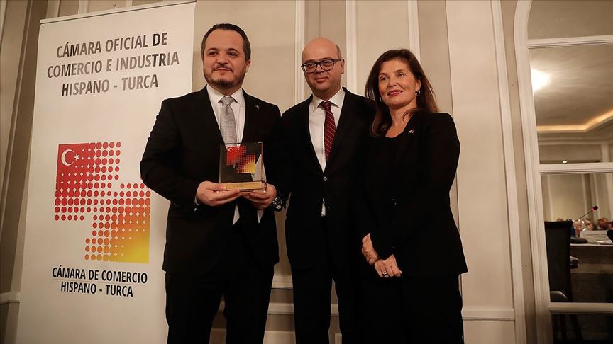 Türk-İspanyol Sanayi ve Ticaret Odası 2019 ödülleri verildi