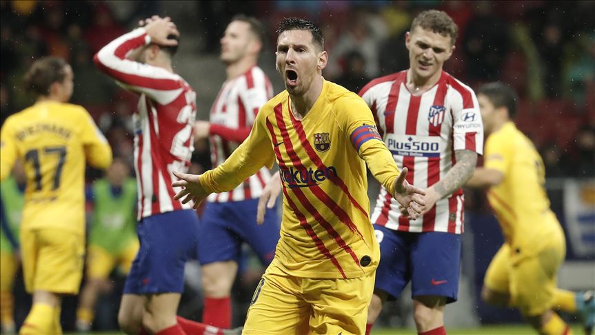 Barcelona beat Atletico, La Liga sees tense title race 