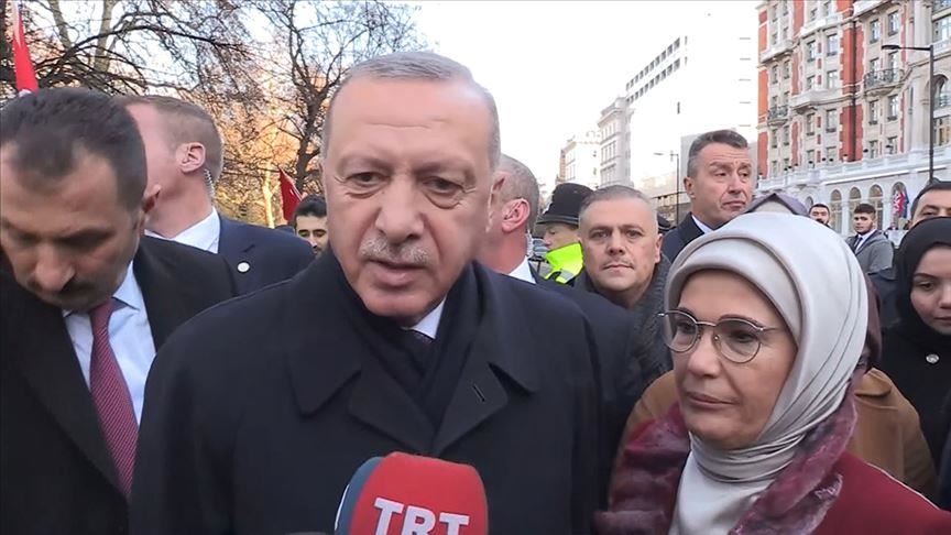 Serokomar Erdogan: "Emê pêşhatên Herekata Kaniya Aşitiyê binirxînin"