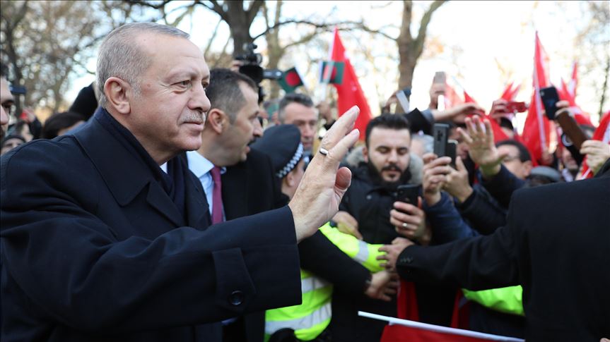 اردوغان وارد لندن شد