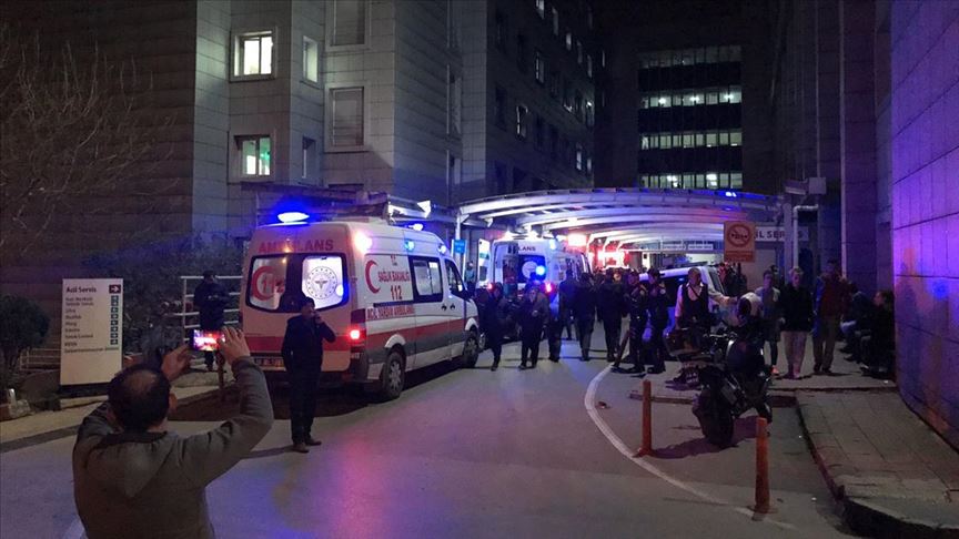 Bursa'da kavga ihbarına giden polis memuru başından vuruldu