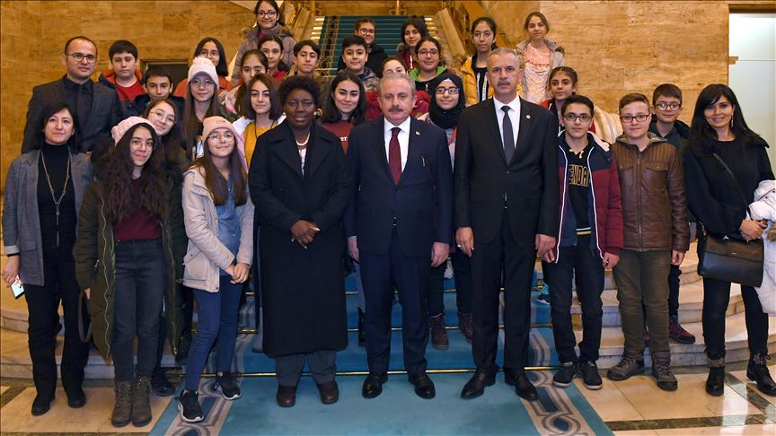 Turkish parliament speaker meets Ugandan counterpart