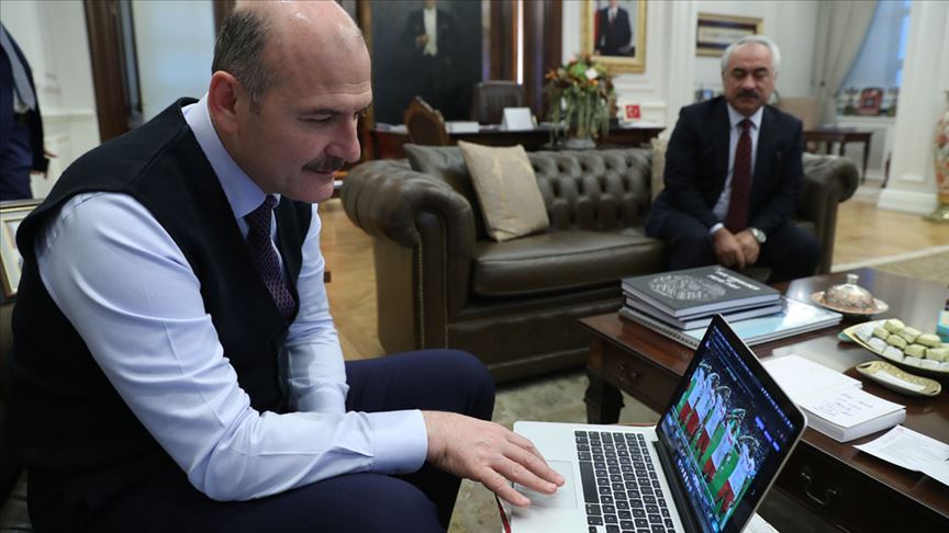 Bakan Soylu'nun tercihi 'Millilerden asker selamı' oldu