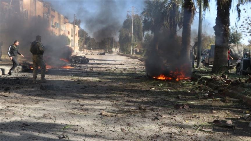 MSB: Rasulayn'da terör saldırısında 2 sivil öldü, 10 sivil yaralandı