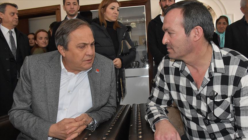 CHP'den Ceren Özdemir'in ailesine ziyaret