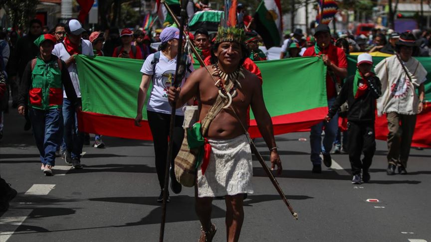 Kolombiyalı yerlilerden hükümete 'başkente yürürüz' tehdidi