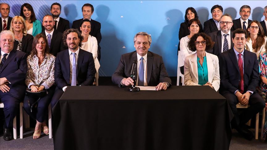 Alberto Fernández presentó el gabinete que lo acompañará en su gobierno en  Argentina