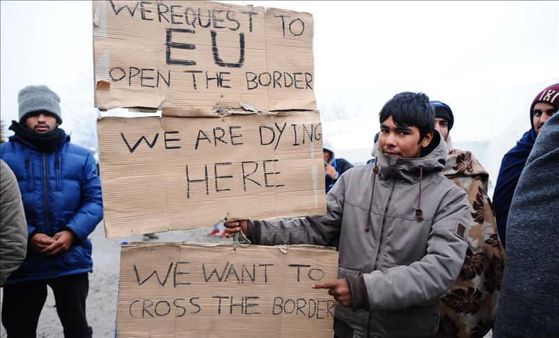 Zimski uslovi u Vučjaku posebno teški za djecu migrante
