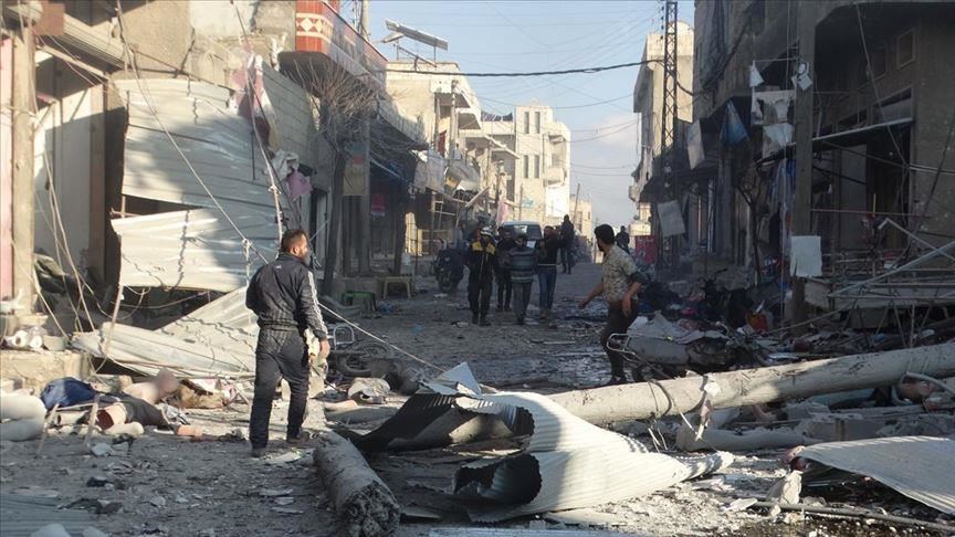 Regime, Russian jets kill 19 civilians in Idlib, Syria