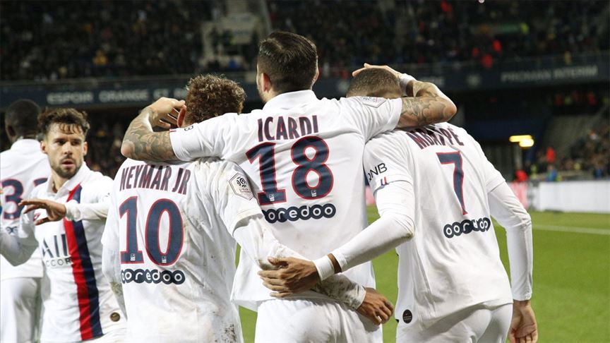PSG deplasmanda Montpellier'i 3-1 mağlup etti