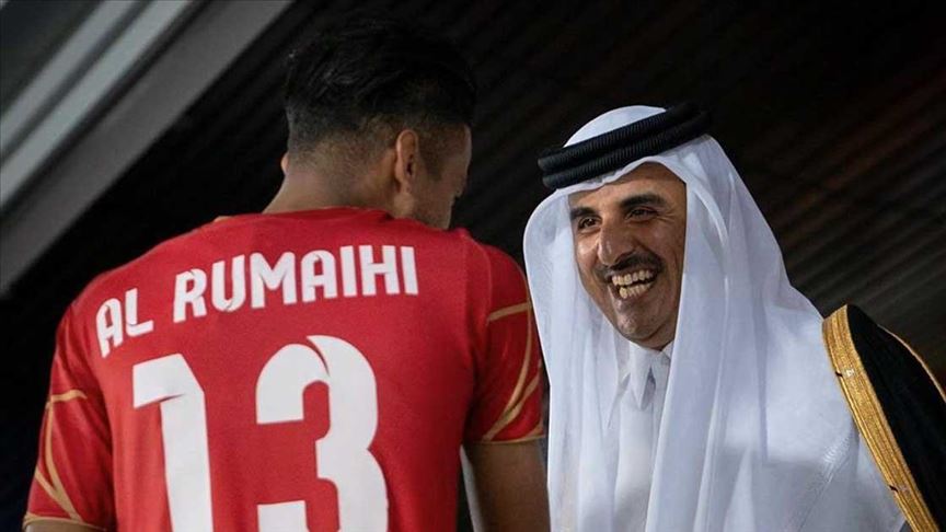 أمير قطر مهنئا البحرين: سعدنا بمشاركة الأشقاء في خليجي 24