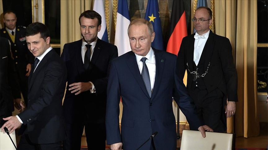 Pariz: Prvi put se sastali Putin i Zelenskiy 