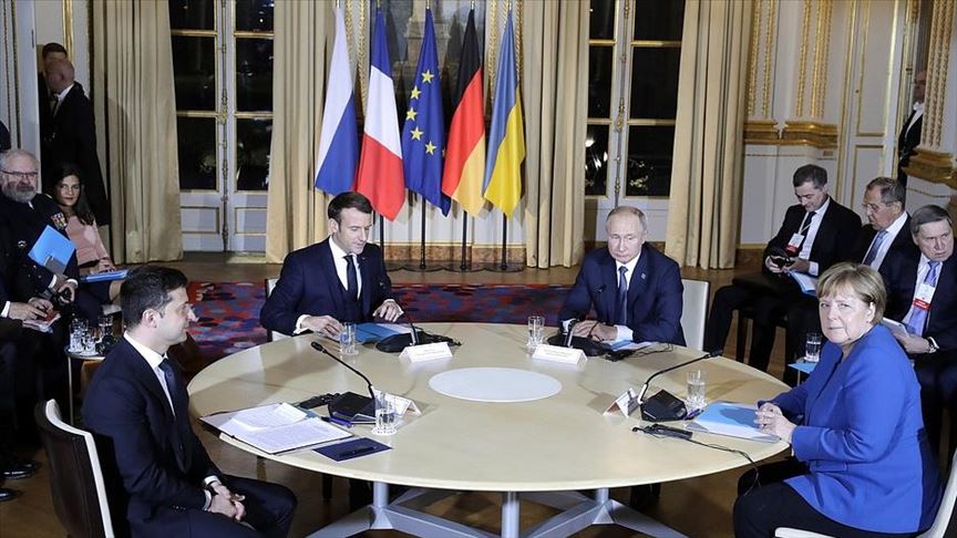 Лидеры «нормандской четверки» провели встречу в Париже 